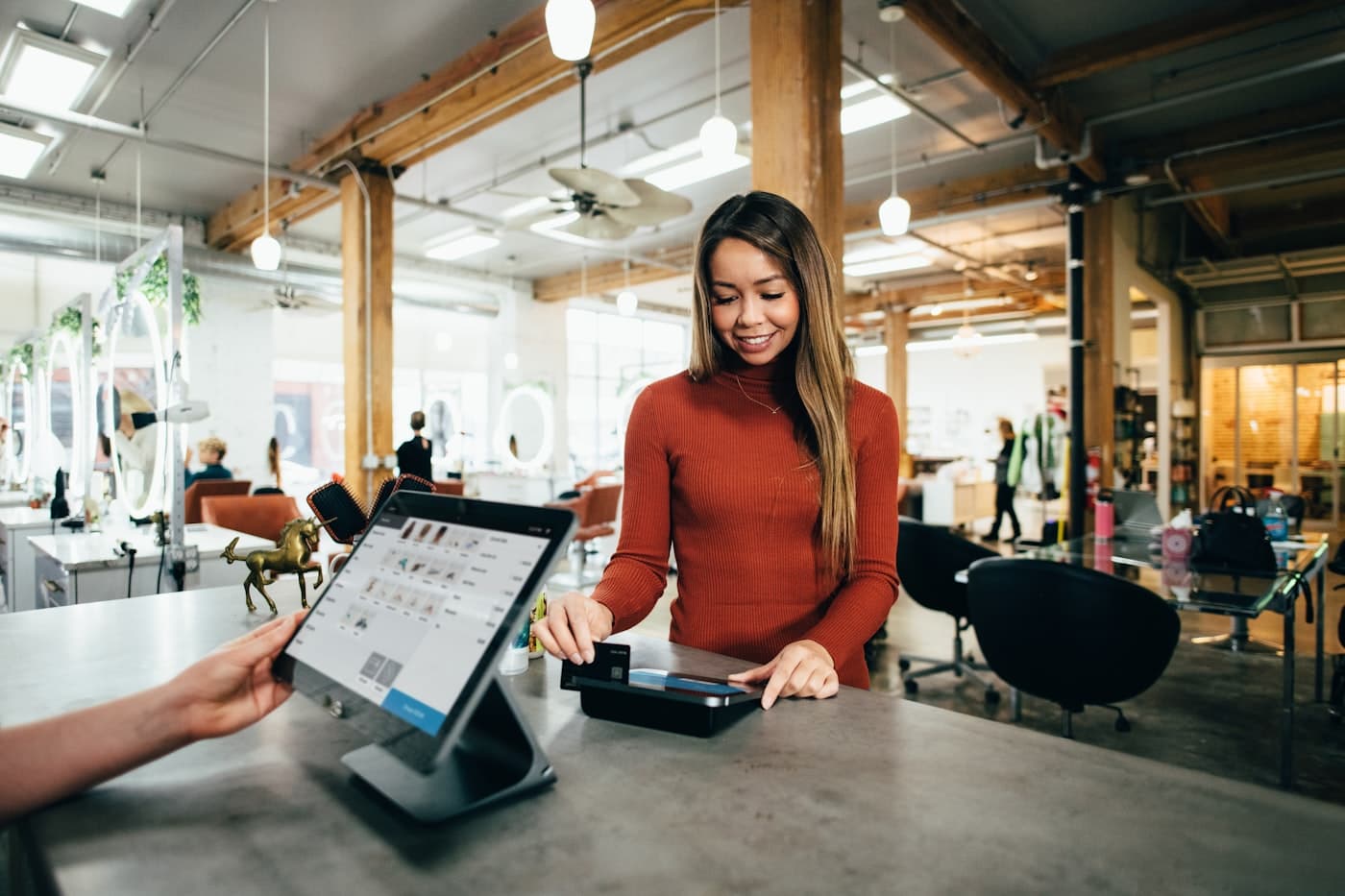 Point-of-sale checkout screen for the Northwind Retail e-commerce platform